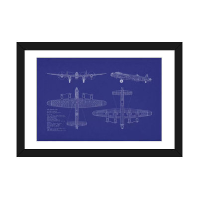 Avro lancaster b mk. i, impression sur toile tendue