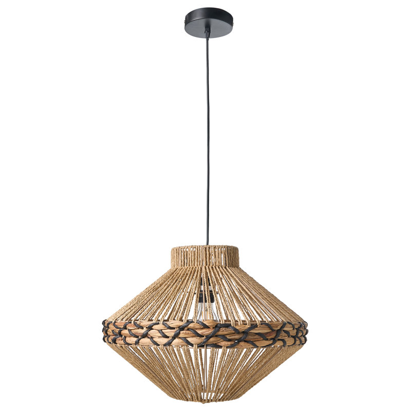 1 - Light Natural Cone Pendant