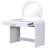 39" Makeup Vanity Table With Mirror Touch Screen Lighted Mirror, Dressing Table And Drawer