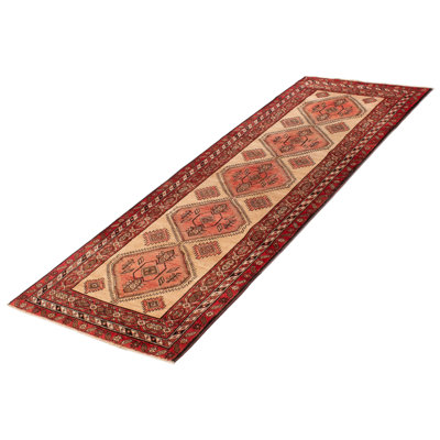 Annakay One-of-a-Kind Runner 3'9" X 10'8" 1990s Runner Wool Area Rug