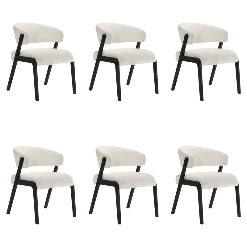 Chaise de salle à manger rembourrée Whitlock