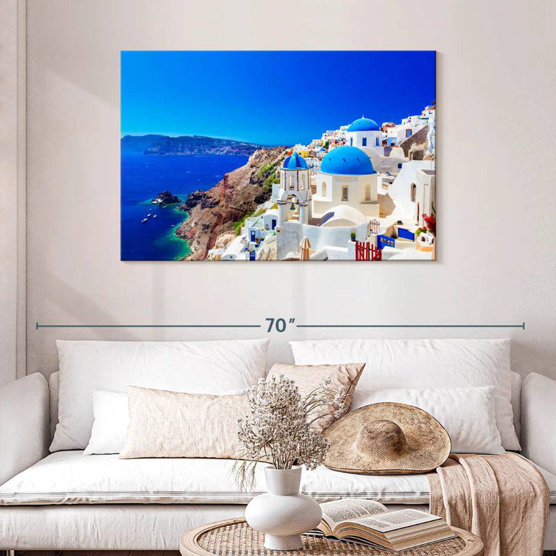 Ravi Scenic Oia, H 30 po x l 45 po