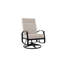 Chaise berçante pivotante réglable avec coussins Askar-26024619-26026970-26026975