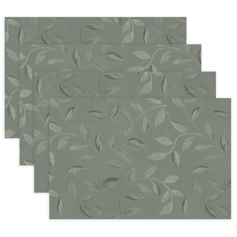 Ensemble de napperons 4 pièces Vines, Vert