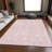 Premium Machine Washable Prisco Pink Rug-1787520044