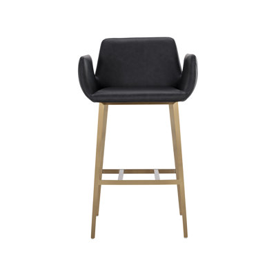 LUCANO COUNTER STOOL - BRAVO BLACK