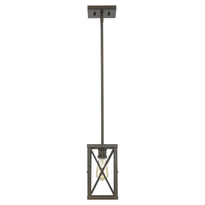 Luminaire rectangulaire simple 1 lumières Maly