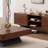 Design sense simple solid wood coffee table-106905149