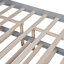 Wooden LED Platform Bed with Trundle-1256615446-1256615444