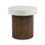 Table d'appoint carrée MGO avec un design minimaliste moderne, une surface durable et une fonctionnalité peu encombrante pour une utilisation polyvalente.