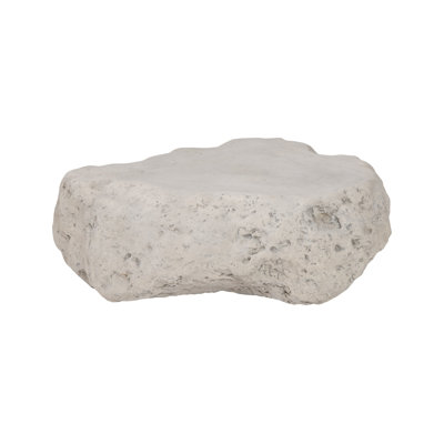 Table basse Cast Boulder, pierre romaine, SM