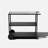 42'' Aluminum 1 Grade 304 Stainless Steel Freestanding Bar Center