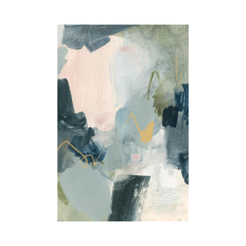 Lago II by Victoria Barnes - Wrapped Canvas Painting, 20.32 cm H x 30.48 cm W