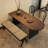 Medieval-style solid wood dining table-1601455887