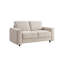 Ensemble de canapé modulaire en velours côtelé de style minimaliste moderne 2 pièces-1321092619