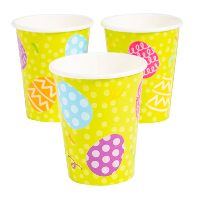 Kellson Disposable Paper Easter Cups
