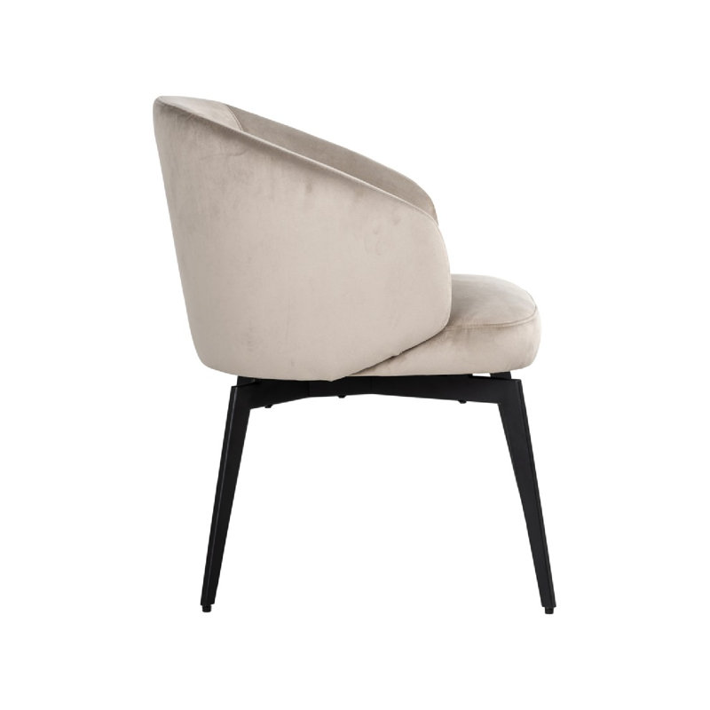 Amphara Upholstered Arm Chair, Khaki