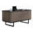 Executive Desk, Brown Finish