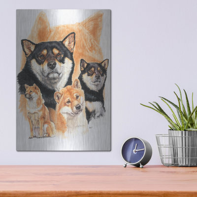 «Shiba Inv + Ghost» par Barbara Keith