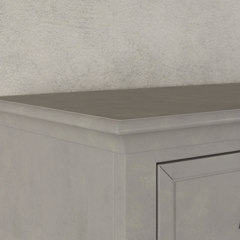 Huey 41.75'' W 6 - Drawer Dresser, Gray