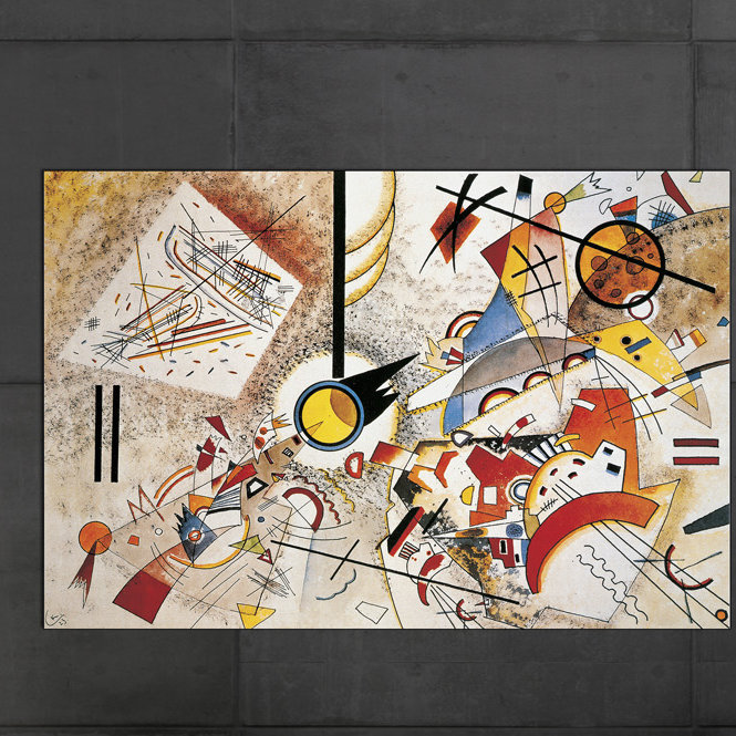 Wassily Kandinsky - Wrapped Canvas Print, 60cm H x 90cm W x 1.8cm D