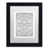 Toile avec cadre noir est en rupture de stock sélectionné