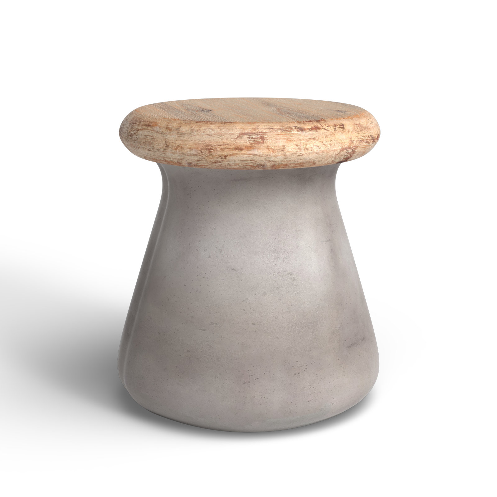 Hendley Concrete Accent Stool