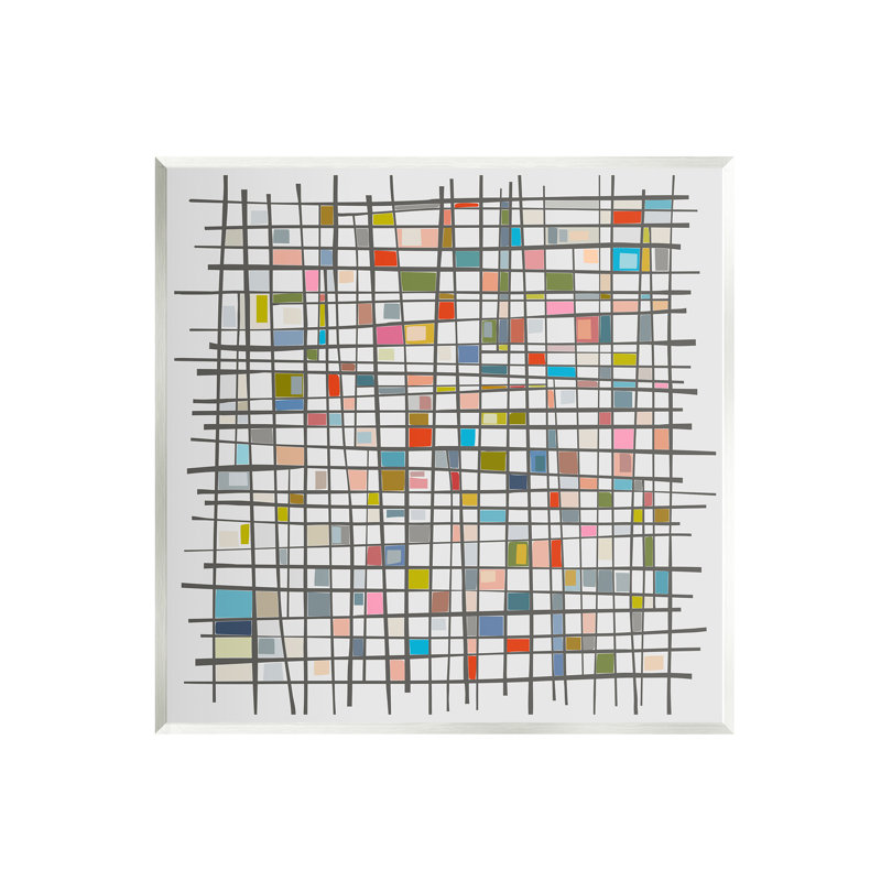 Art mural sur toile Stupell Industries, Giclée encadrée noir minuit, H 12 po x l 12 po x P 1,5 po