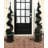 Alora Rubber Multi Functional-Garden Stepping Stone Mat, Round, Black Set of 3 - 14" X 14"