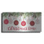 «Christmas Time Ornaments» par Cindy Jacobs, art mural en métal-1497990036