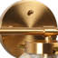 Luminaire de salle de bain Hampson à intensité variable en verre craquelé doré de 21,7 po certifié ETL-1677781456