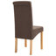 Chaise d'appoint rembourrée avec structure en bois-1641662282-1680987410