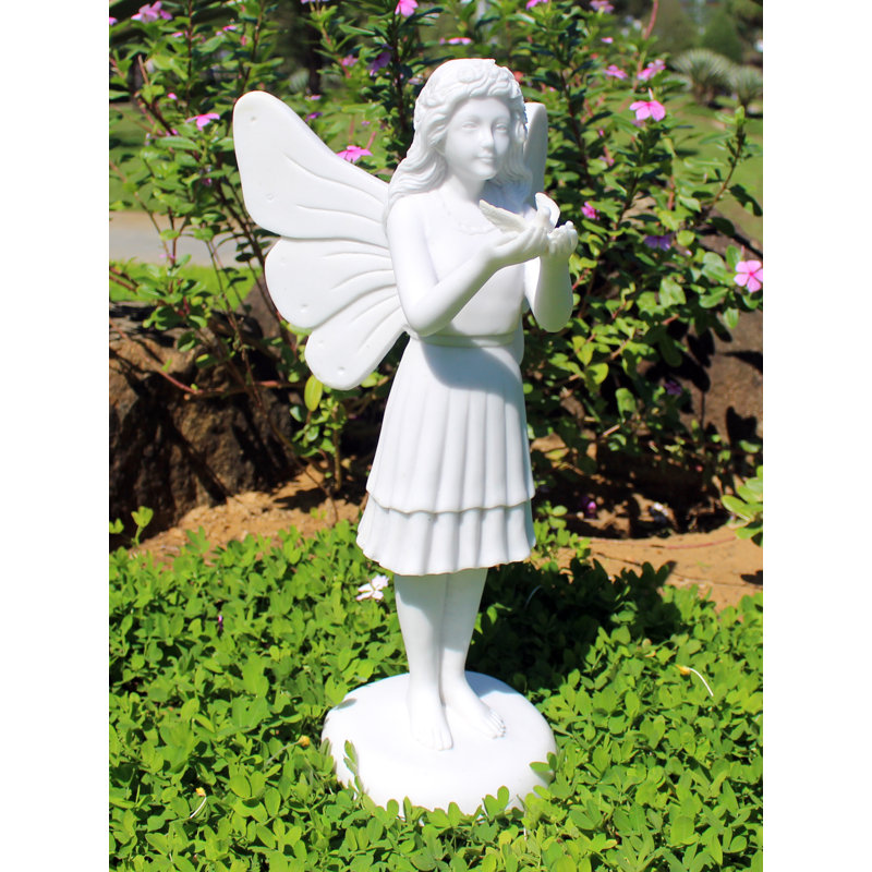 Fairy of the Birds Statue, Bronze, 55.5cm H x 26cm W x 26.5cm D