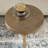 Scalloped Metal Accent Table