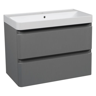 Ensemble de meuble-lavabo simple 29,5 avec plateau Haddy