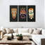 Caricature d'un masque africain Kerner-108079658