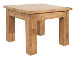 Granby Solid Wood Four Leg Coffee Table, Teak