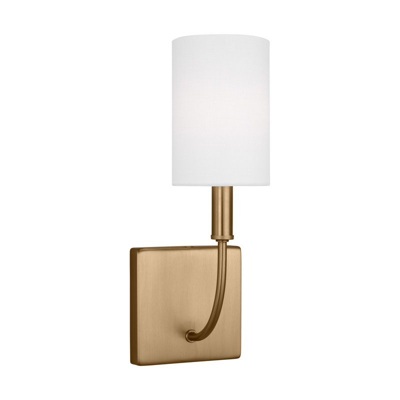 1 - Light Bath Sconce, Satin Brass