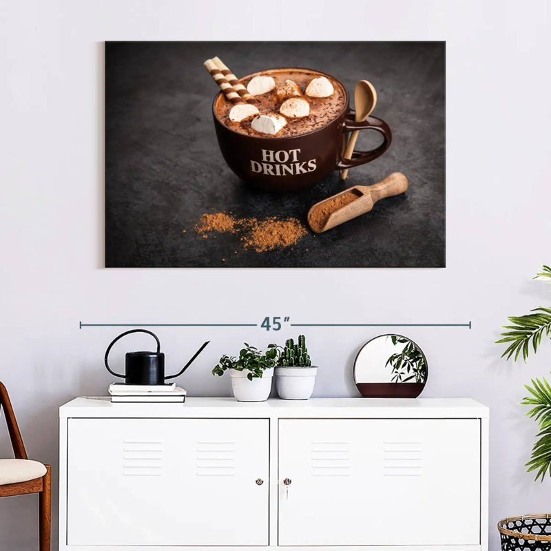 Yarlin Hot Cocoa, 26" H x 39" W