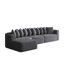 Ensemble de canapé modulaire en chenille de 131,1 pouces-656348068-656348070