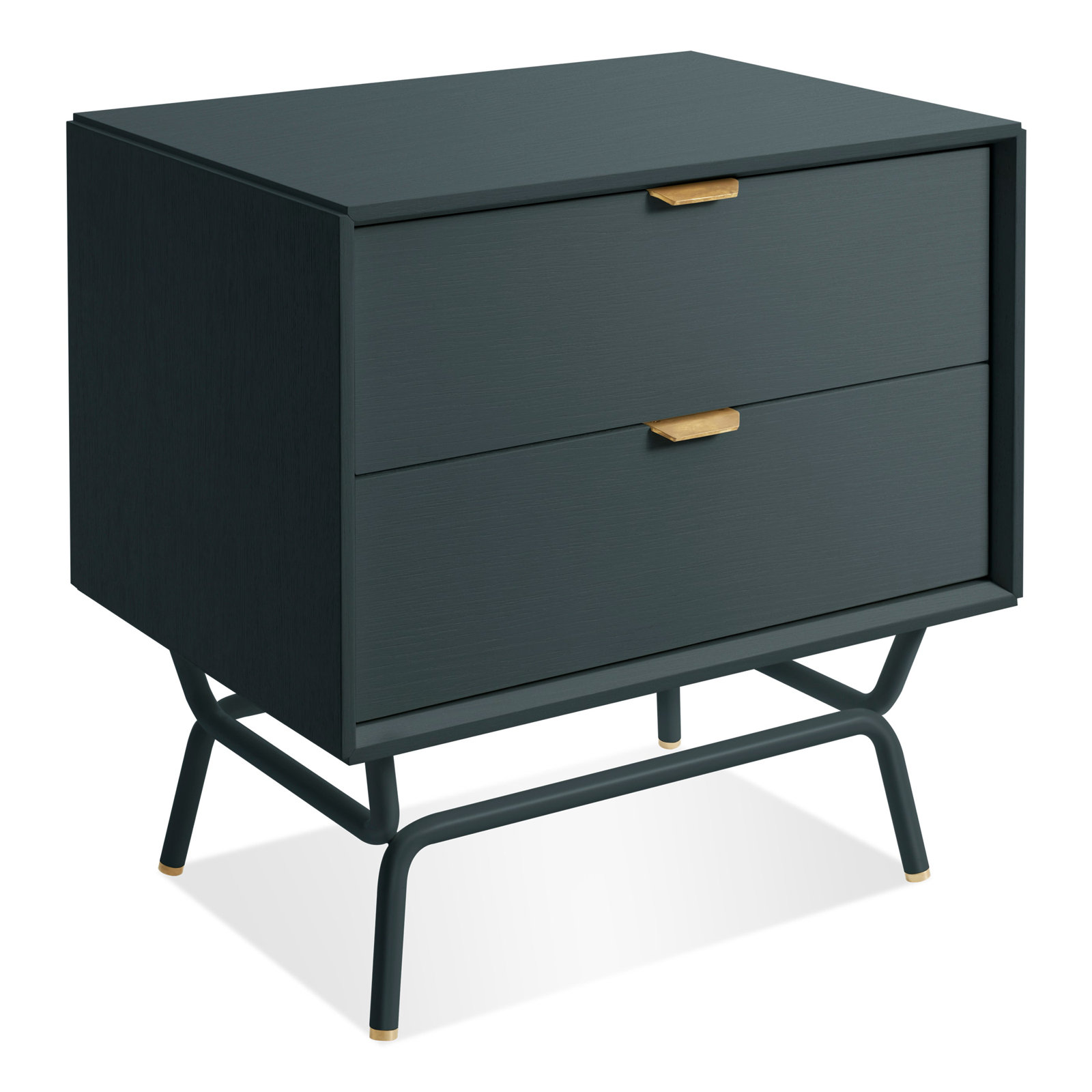Dang 2 - Drawer Nightstand, Navy Green