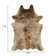 Charline 6' X 7' Brown Cowhide Area Rug