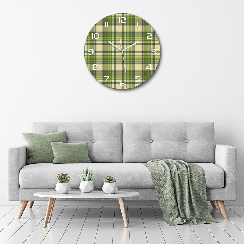Juaristi Glass Wall Clock