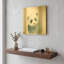 «Panda Cub» par Katrina Pete, art mural en métal doré, 12 po x 12 po-761993891