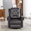 Holmsten 92cm Wide Chenille Lift Assist Standard Recliner with Massager