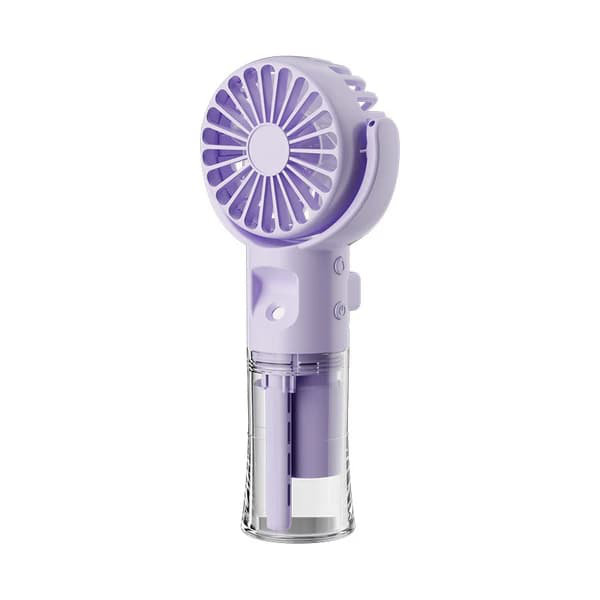 Ventilateur portatif portatif à 4 vitesses avec brume d'eau, refroidissement d'été, artefact USB, fournitures d'été, mini ventilateur extérieur