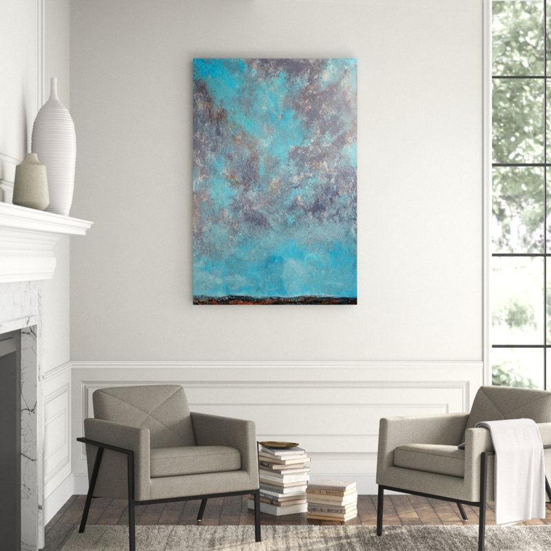 Big Sky - Artist Enhanced Canvas Print, 48" H x 36" W x 1.5" D, Wrapped Canvas