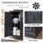 Niyah 58"  Buffet Cabinet with Storage, Sideboard Buffets Cabinet with 4  Doors and 2 Drawers-797147070