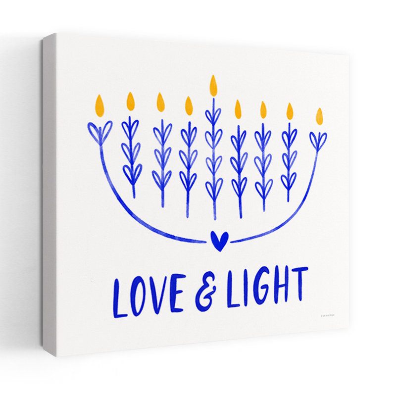 «Love Light», art contemporain abstrait, H 18 po x l 18 po