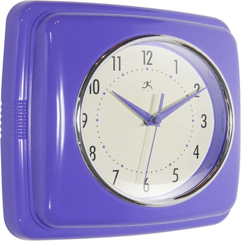 Horloge carrée 9 pouces Infinity Instruments